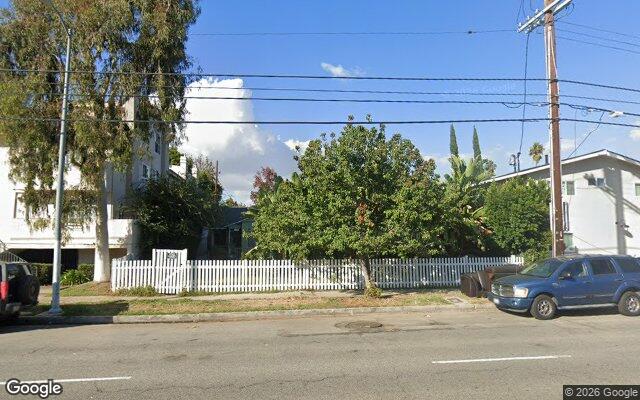 The property from Magnolia Boulevard